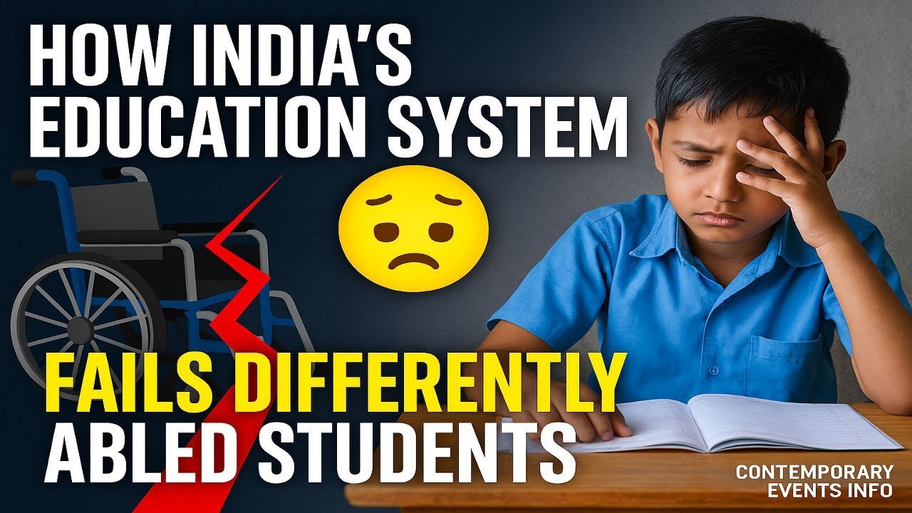 India's Educational Crisis For Differently Abled Children