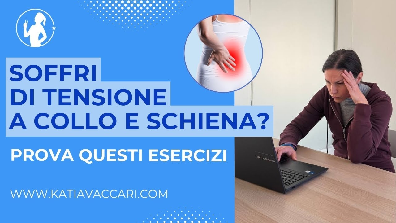 Dolore a collo e spalle? Prova questi esercizi!