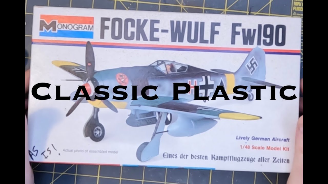 Monogram Classic Fw-190 in 1/48th Scale