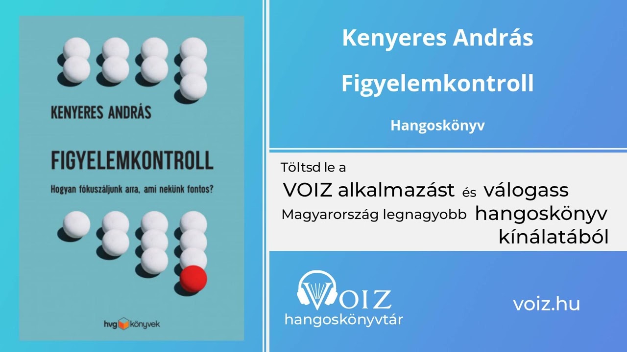 Figyelemkontroll - Kenyeres András - VOIZ hangoskönyv