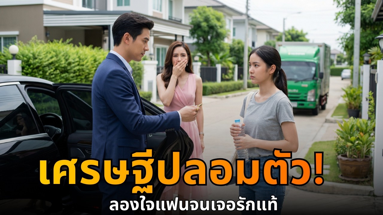เศรษฐีปลอมเป็นคนเก็บขยะขอน้ำกิน โดนแฟนไล่ตะเพิด พอรถหรูมารับถึงกับเข่าทรุด!