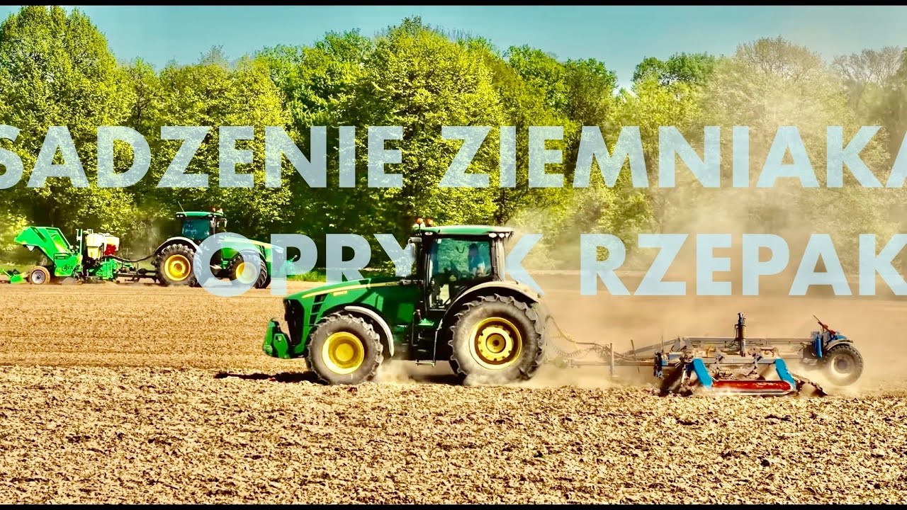 28.04-4.05 DWA 8R i 6R SADZENIE ZIEMNIAKA KRAMER / NEW HOLLAND OPRYSK RZEPAKU