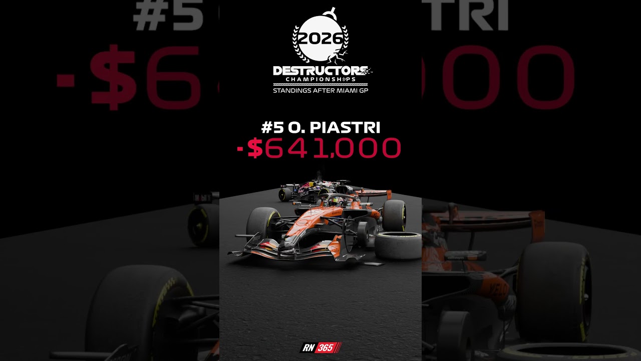 The F1 Distructors' Championship Is Getting INSANE&hellip; #f1 #formula1 #rn365  #miamigp