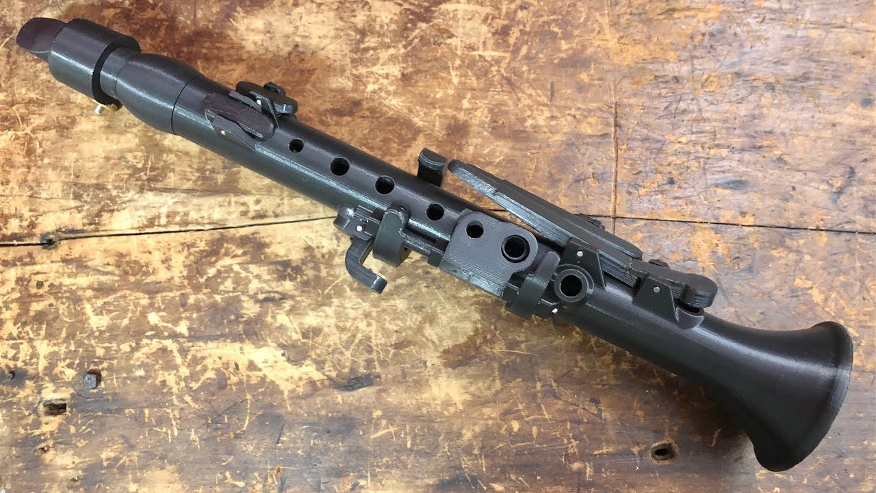 A piccolo clarinet in A natural? The world's first clarinet that you can 3D print at home!