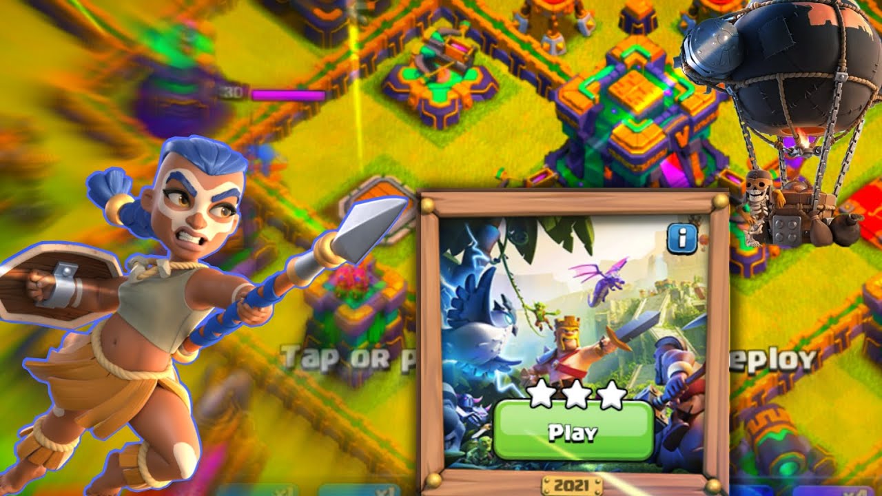 Coc 2021 Challenge | 10th Anniversary Celebration |3 Star Attack