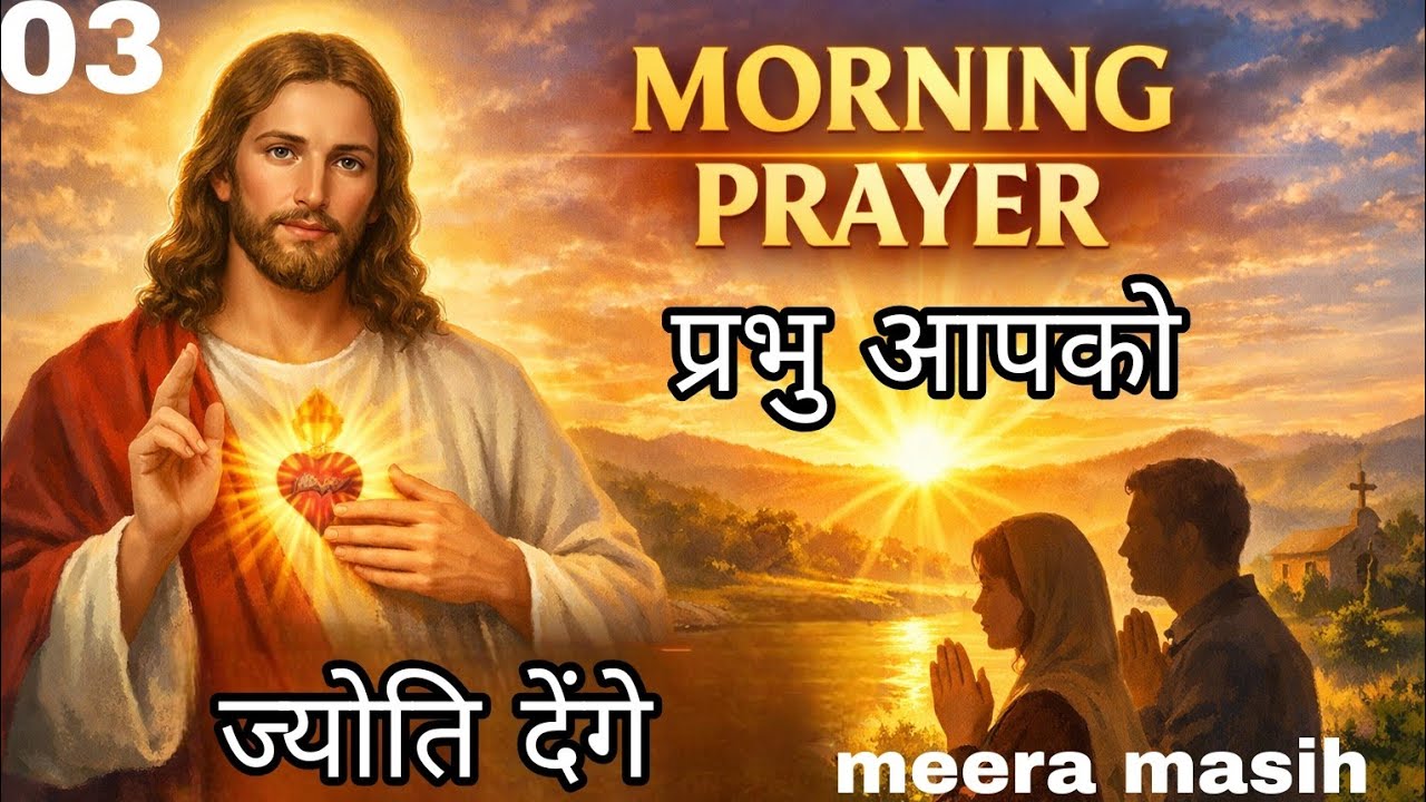Morning prayer 🙏🙏#प़भु आप का ज्योति है, meera masih 