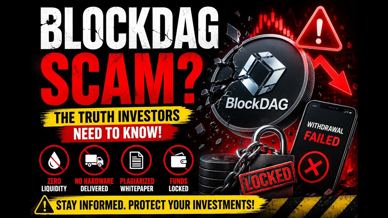 BlockDAG Explained | Crypto Warning Signs Investors Should Know | BDAG Review