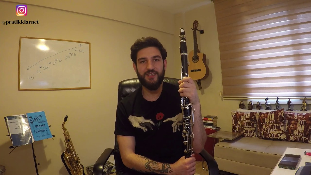 Pratik Klarnet - Kimseye Etmem Şikayet Sol Klarnet Yakın Çekim