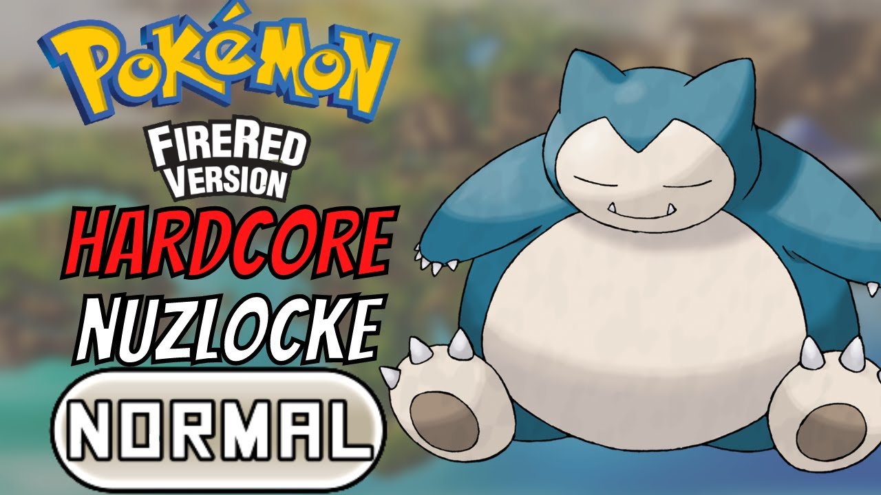 Pokemon FireRed Hardcore Nuzlocke - Normal Types Only! (No Items, No Overleveling)