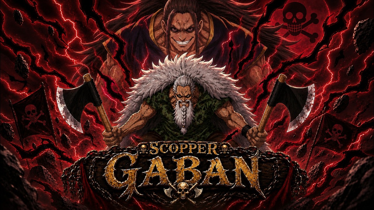 SCOPPER GABAN: EL DEVORADOR DE MONTA&Ntilde;AS | La Leyenda que se Enfrent&oacute; a IMU | One Piece
