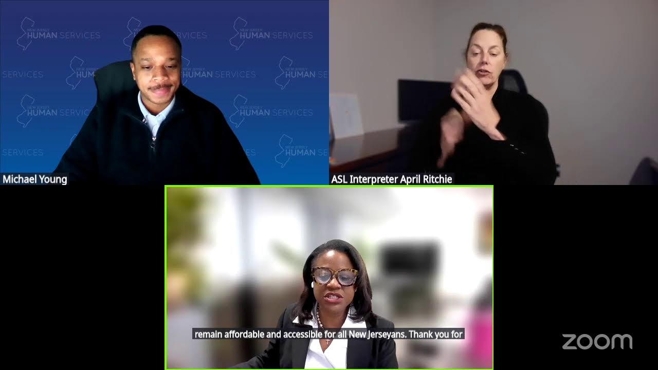 2025 NJ Human Services Budget Listening Session