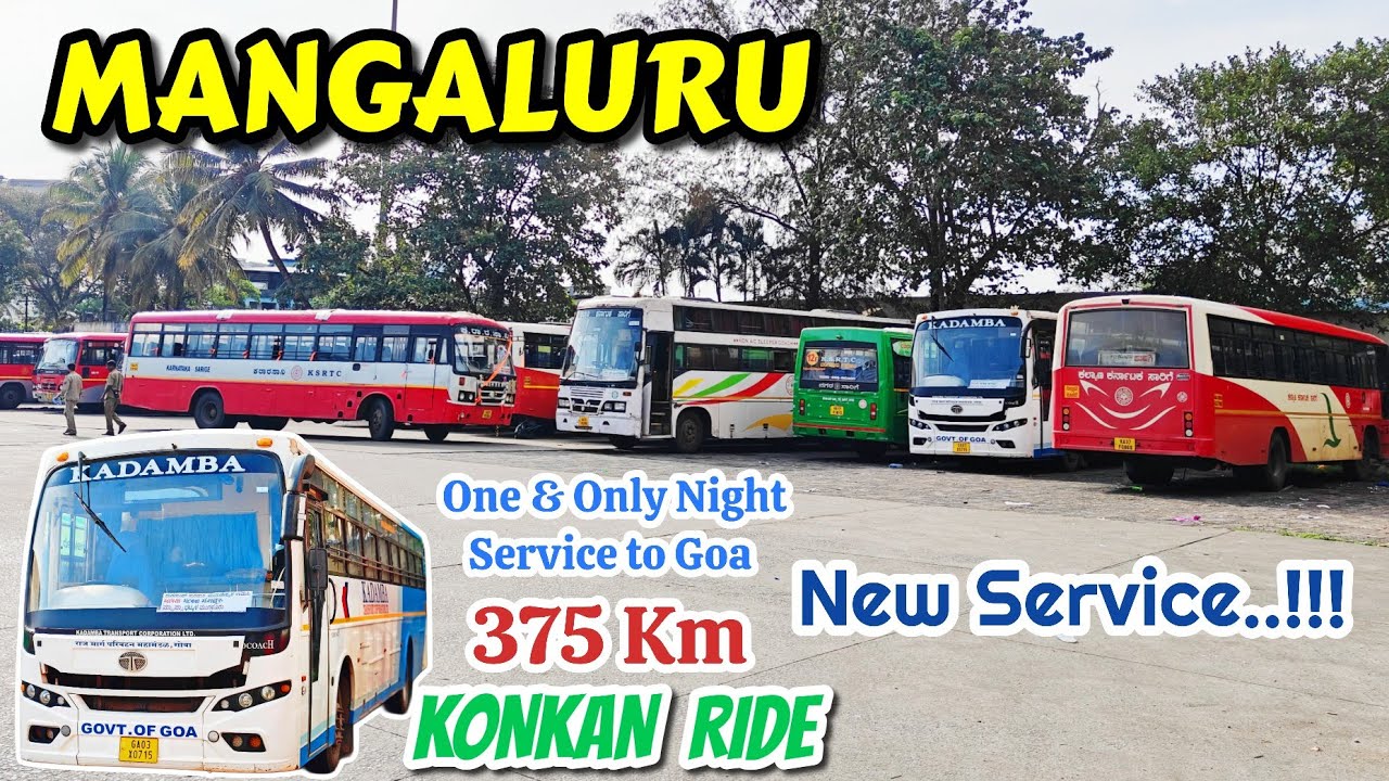 New Service - KADAMBA | MANGALURU - GOA #bus #vlog #viral#trending #goa #travel #beach#konkan#bussid