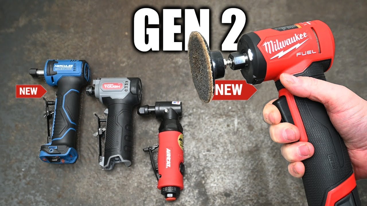 New M12 Die Grinder 3485 vs New Harbor Freight, Hyper Tough, Air