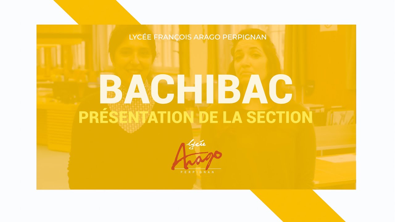 BACHIBAC : présentation de la section