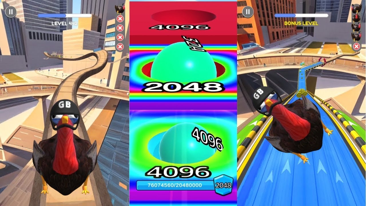 2048 | Going Balls Turkey Ball vs Ball Run 2048 Gameplay #cutiepie22yt #goingballs #ballrun2048