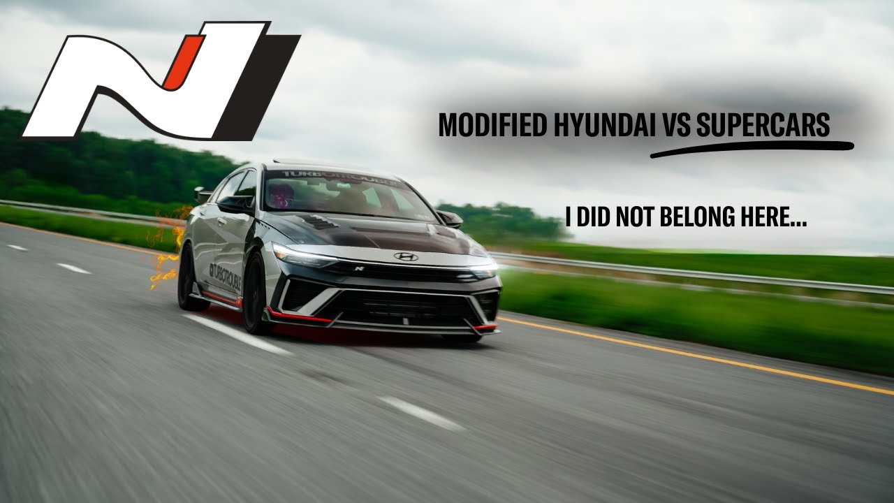 Entering My Elantra N in a Supercar Rally | No One Expected This...