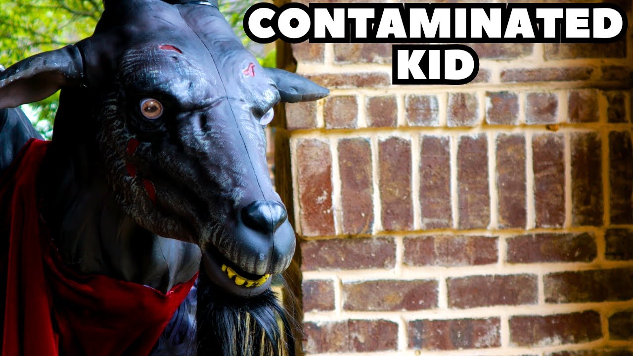 Party City - Contaminated Kid | Unboxing/Setup | Scary Fogging Goats