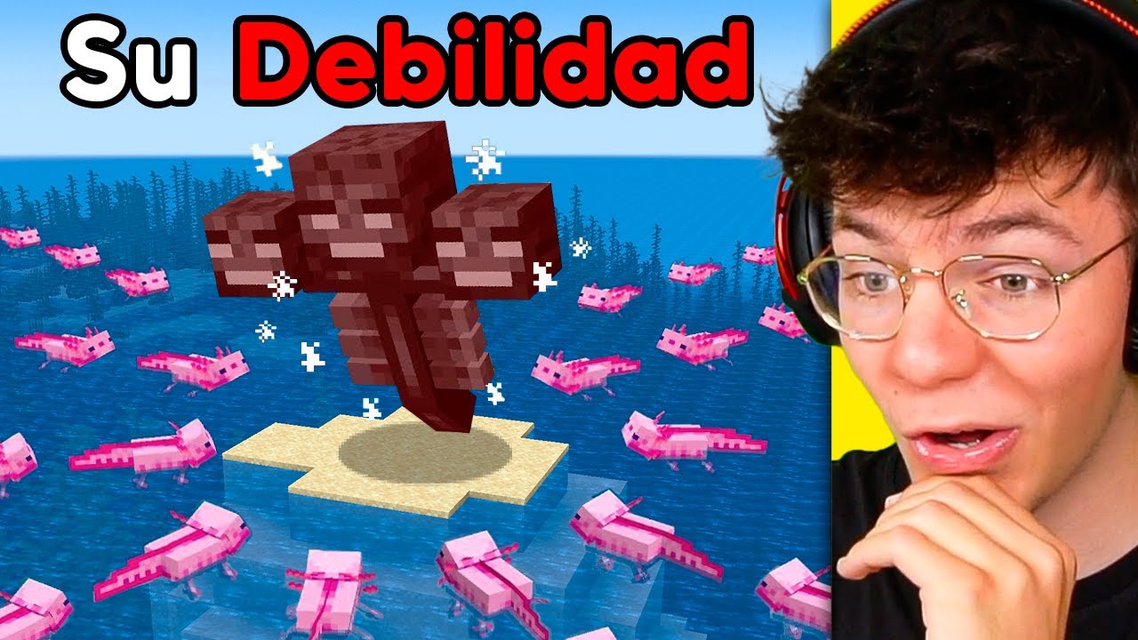 Probando las Debilidades de los Mobs de Minecraft para Ver si Funcionan!