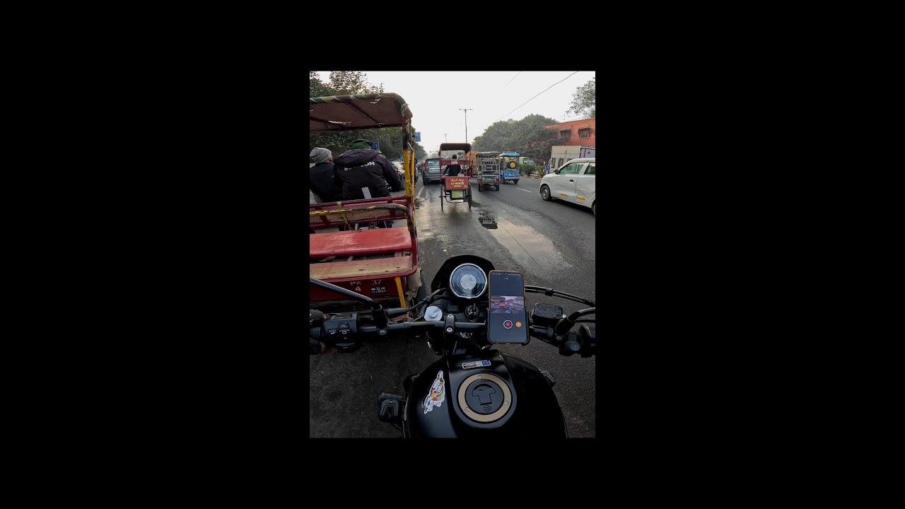 Bike Ride in Delhi