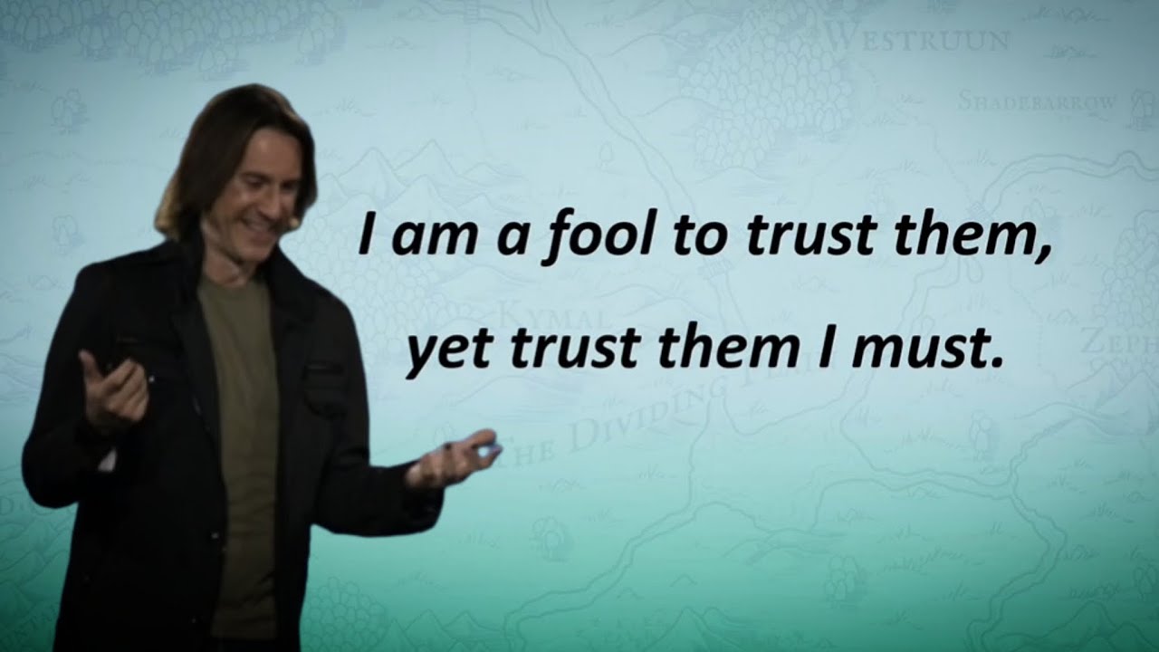 Matthew Mercer trusts his D&D party to add to this Pax Unplugged Storytime PowerPoint!