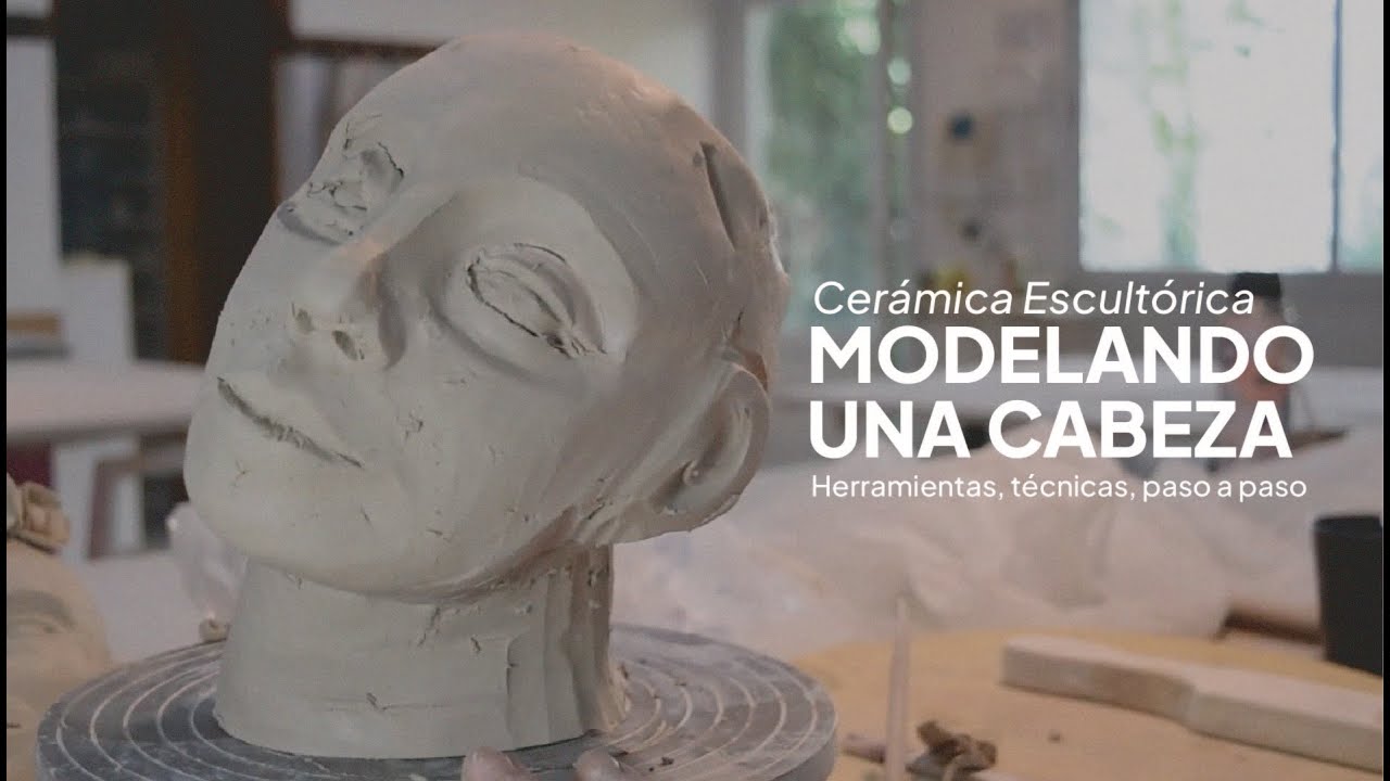 Modelado de una Cabeza Realista (Parte 1) - Cerámica Escultórica