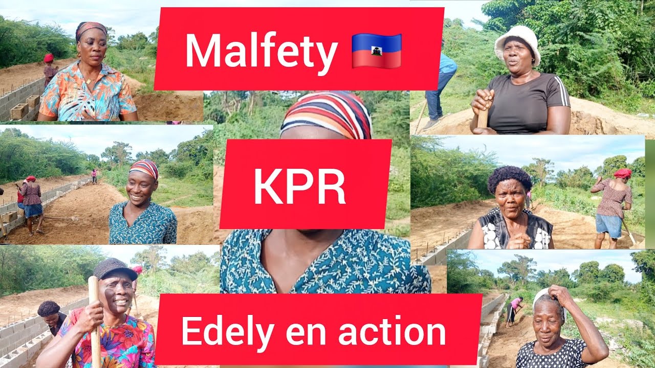 Malfety 🇭🇹 Haiti 🇭🇹 KPR 21 Janvier 2026 #agriculture #construction #art #nature #france @HDTVHAITI 