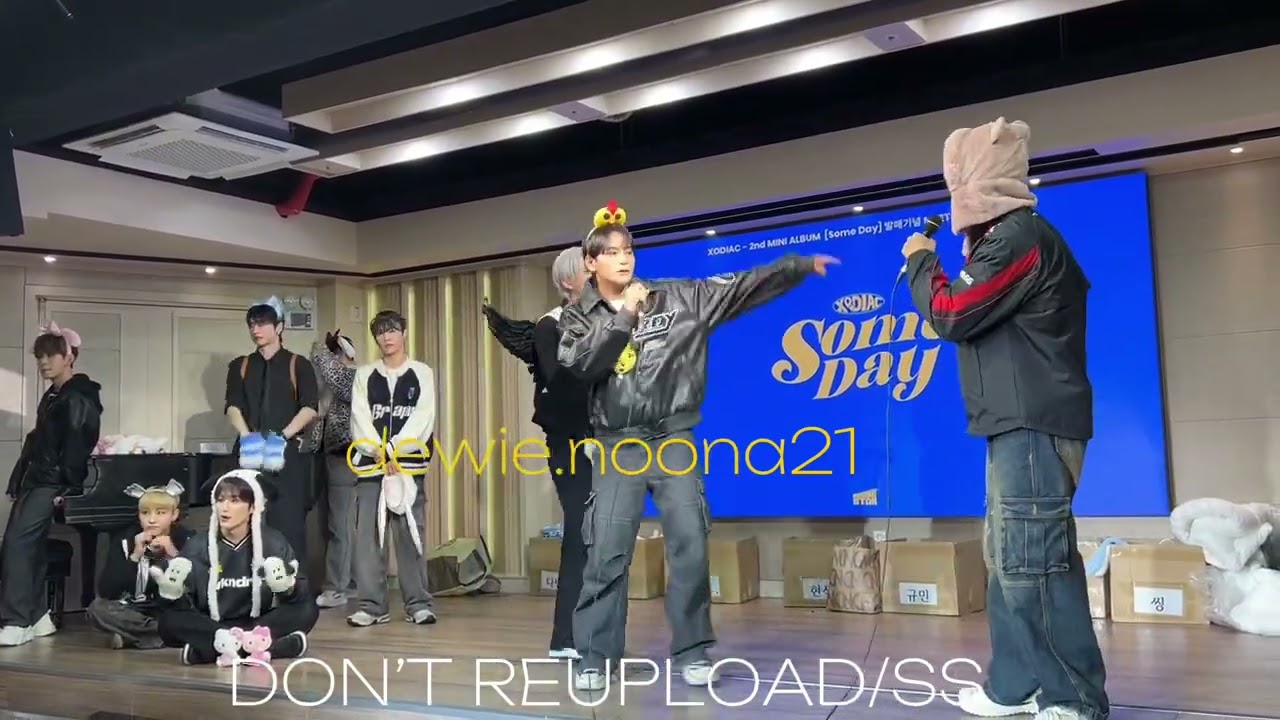 FANSIGN-XODIAC-LEAN ON ME-RISING STAR-SEOUL