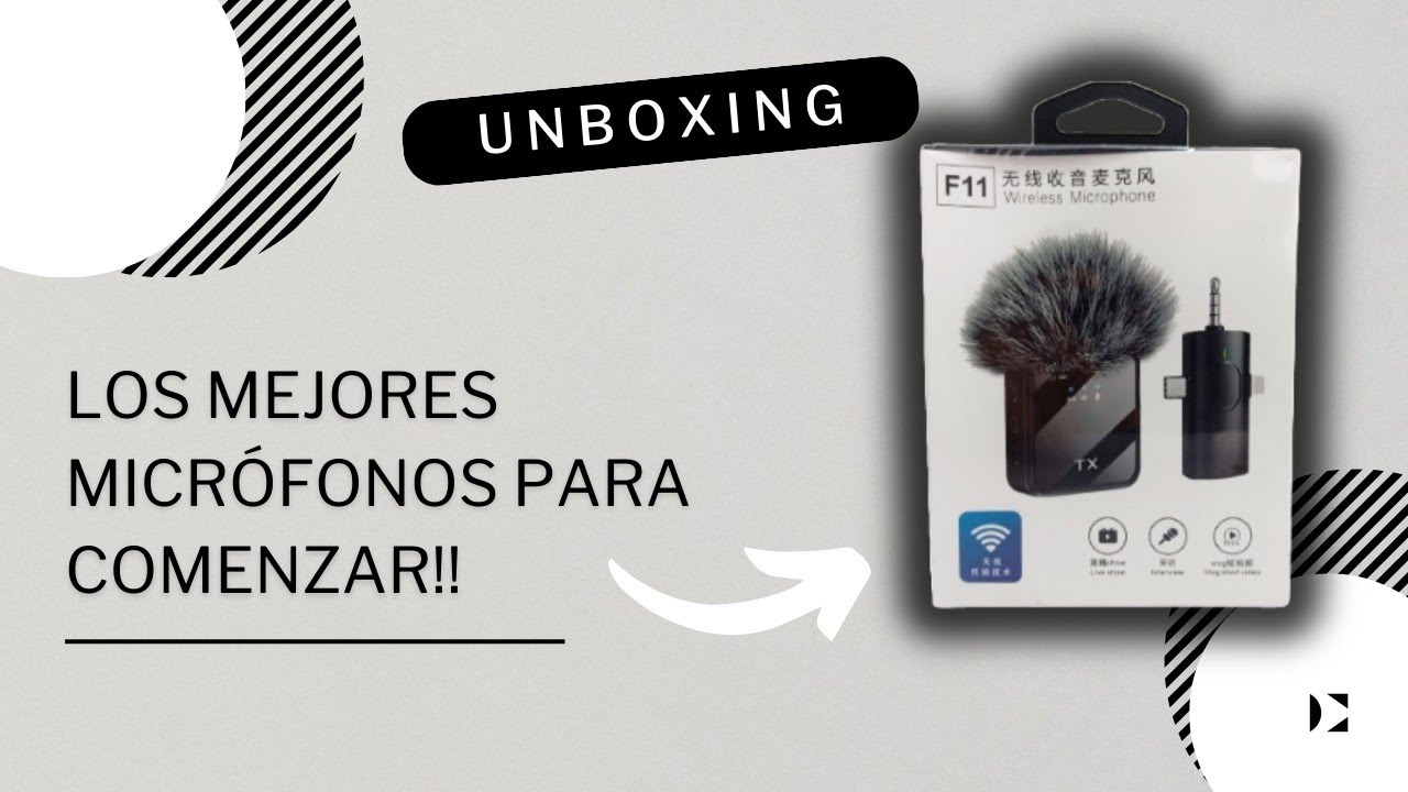 UNBOXING y características de los MICRÓFONOS  TX 11-2 | Calidad y Versatilidad en Tus MANOS!🎤📸