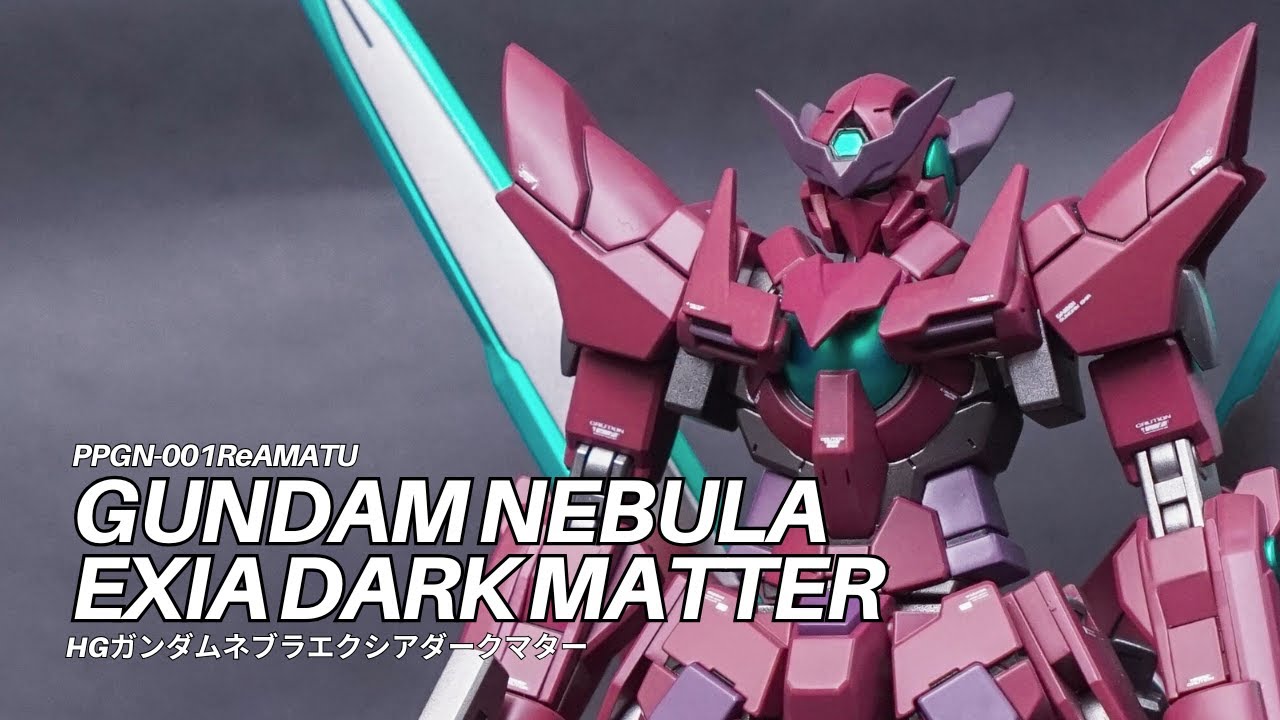 Gunpla Custom Build : HG Gundam Nebula Exia Dark Matter