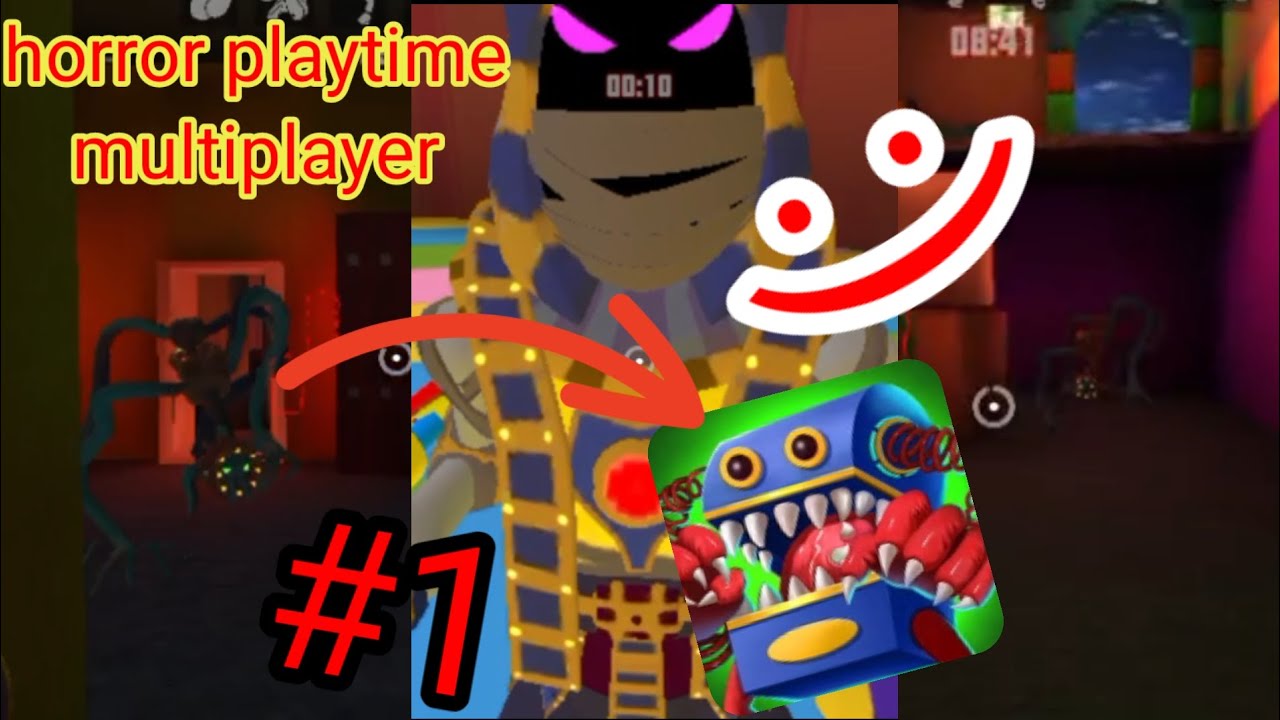 Jugando horror playtime, una de las copias del project chino. Con @eluniversodeSlappy!🔥😎