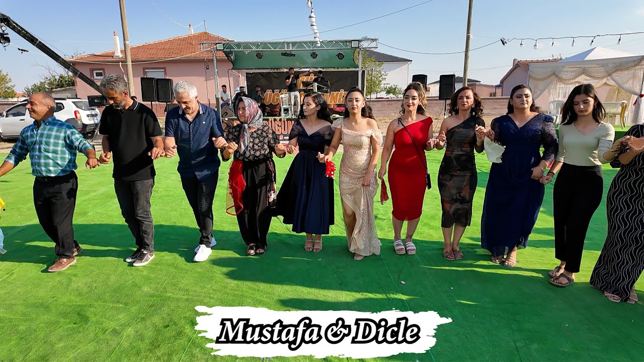 Mustafa & Dicle Düğün Töreni-Welat Zan- Cihanbeyli Sağlık- Halaylar BaşaranVideo4K®