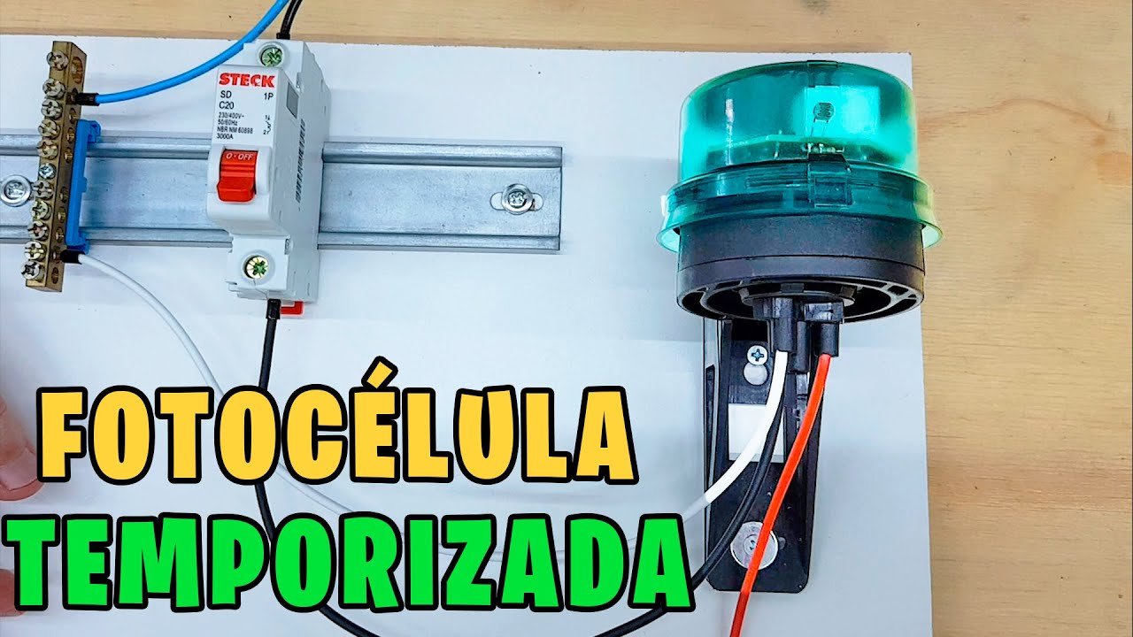 Conheça a fotocélula Temporizada! @Exatron