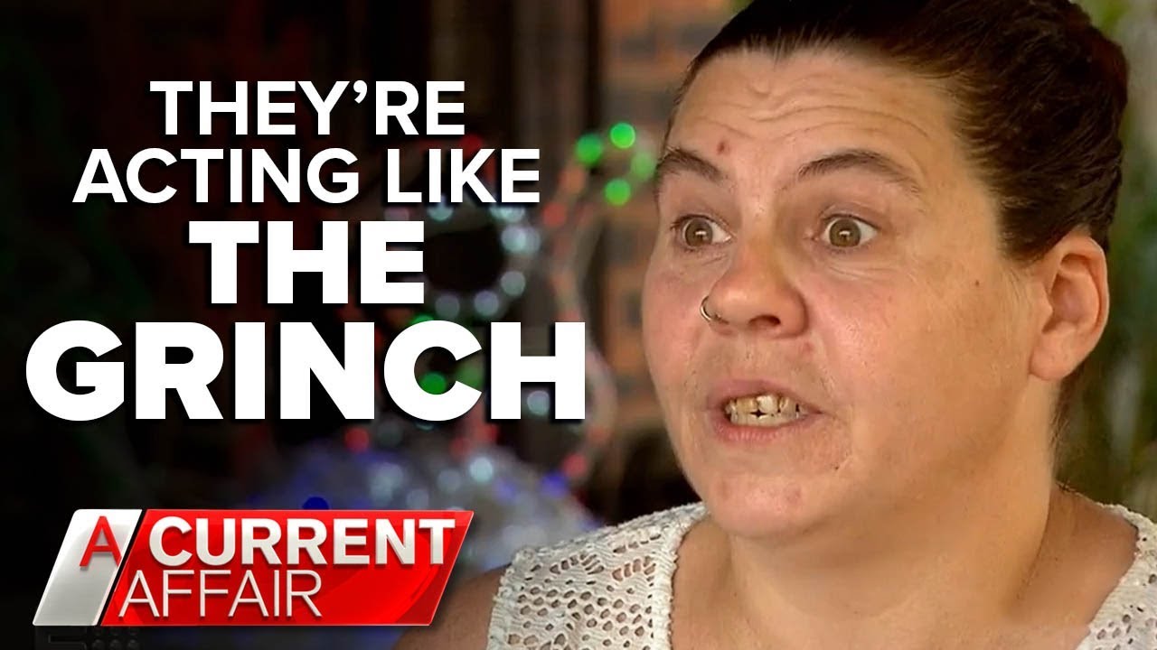 Woman's bright Christmas lights upsetting the neighbours | A Current Affair