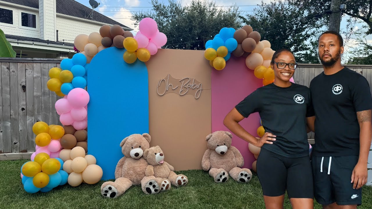 Teddy Bear Theme Gender Reveal