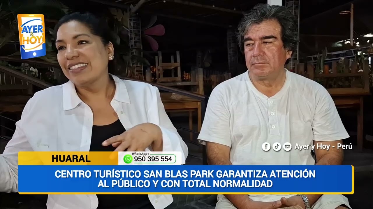 CENTRO TURÍSTICO SAN BLAS PARK GARANTIZA ATENCIÓN AL PÚBLICO Y CON TOTAL NORMALIDAD