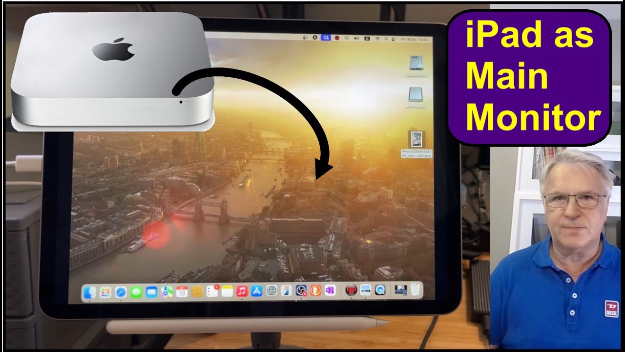 iPad as Main or Extended Monitor for Mac Mini or Macbook using YAM app