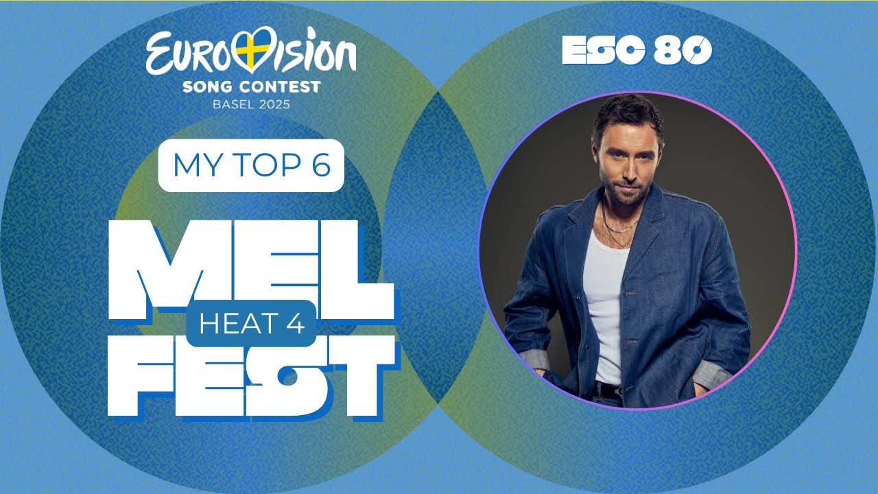 🇸🇪 Melodifestivalen 2025 - Heat 4 | My Top 6