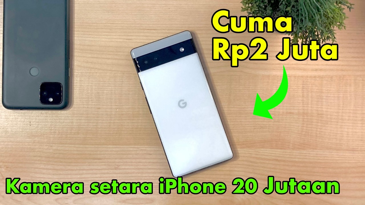 HP Daily Driver baru gw - Unboxing Pixel 6a + Tes Kamera vs Pixel 5a
