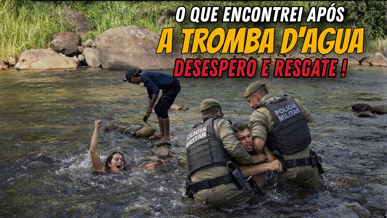 🚨VÁRIAS PESSOAS FORAM ARRASTADAS POR TROMBA D’ÁGUA EM SANTA CATARINA ‼️