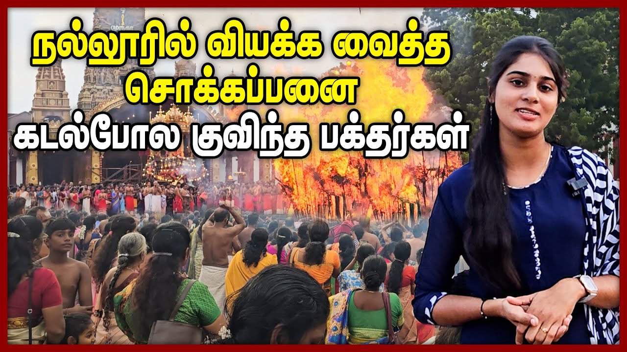 நல்லூரில் வியக்க வைத்த சொக்கப்பனை || கடல்போல குவிந்த பக்தர்கள் | #karthikaideepam | Chumma Oru Trip