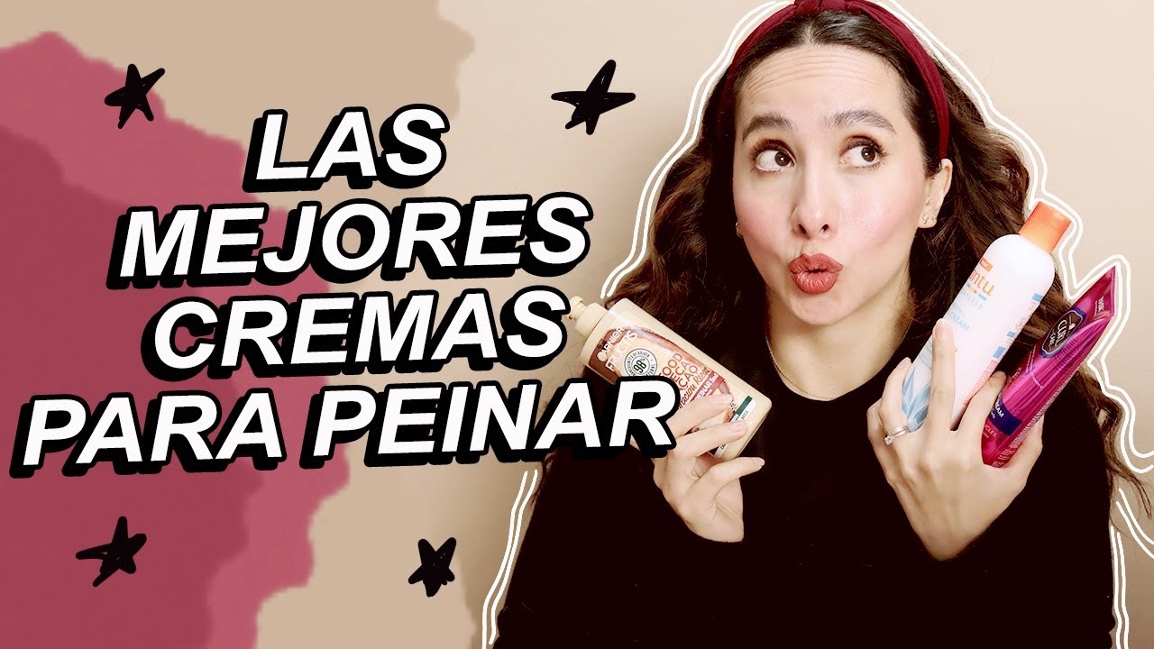 LAS 8 MEJORES CREMAS PARA PEINAR EL CABELLO RIZADO/ONDULADO 💕