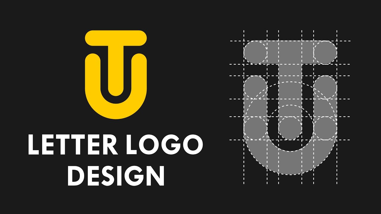 Letter Logo Design Process - INKSCAPE Tutorial By Royal Logos