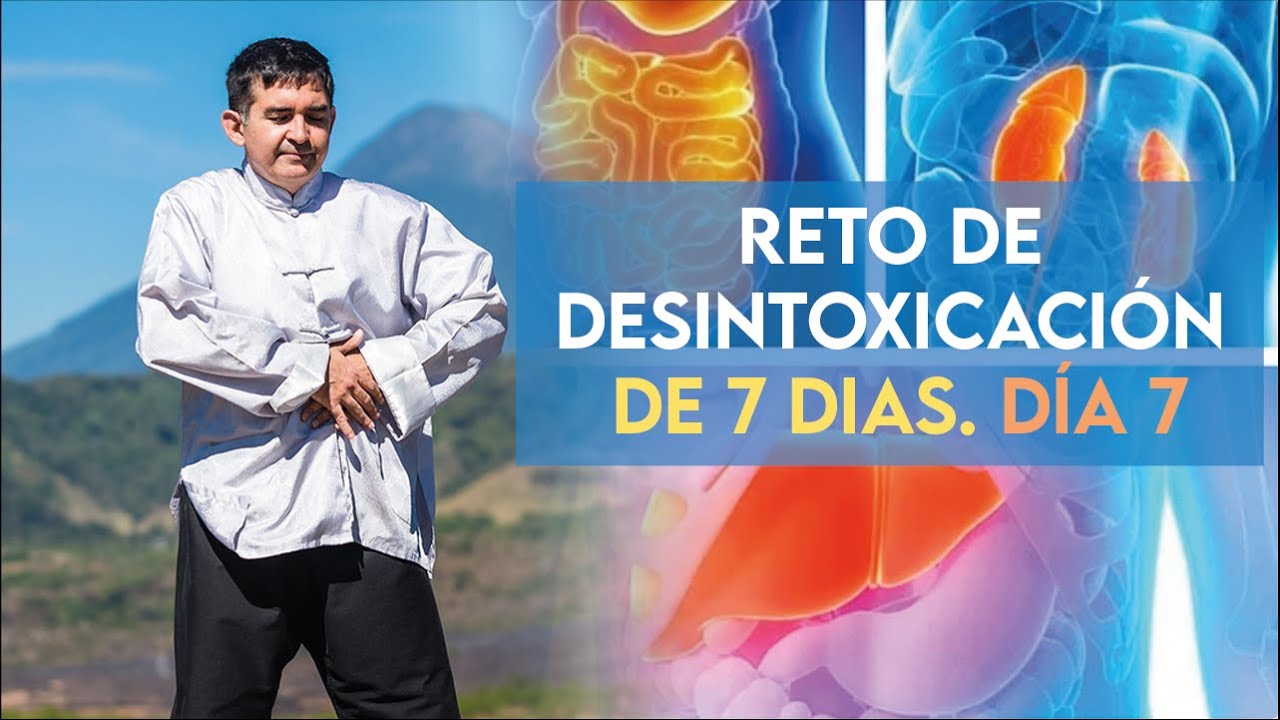 Reto de DESINTOXICACION  de 7 días con ejercicios de CHI KUNG - Día 7!!!