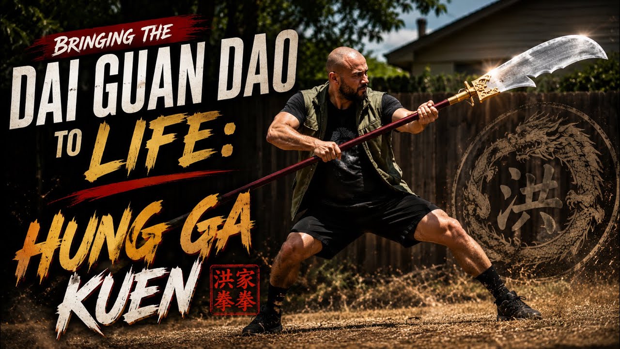 💥 Bringing the Dai Guan Dao to Life: Hung Ga Kuen.