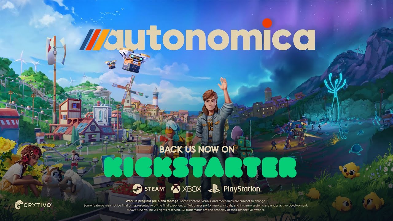 Autonomica - Official Kickstarter Gameplay Trailer