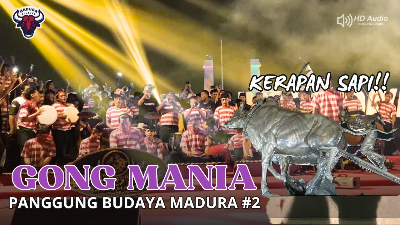 GONG MANIA DITUNGGU SEMUA WARGA SAMPANG‼️ KOMPAK NYANYIKAN LAGU KERAPAN SAPI🔥#daulmadura