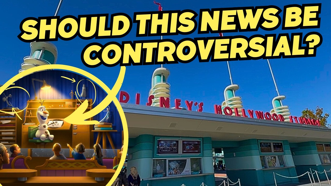 Disney’s New Announcement Should NOT Be Controversial | New Name & Lands for Hollywood Studios?