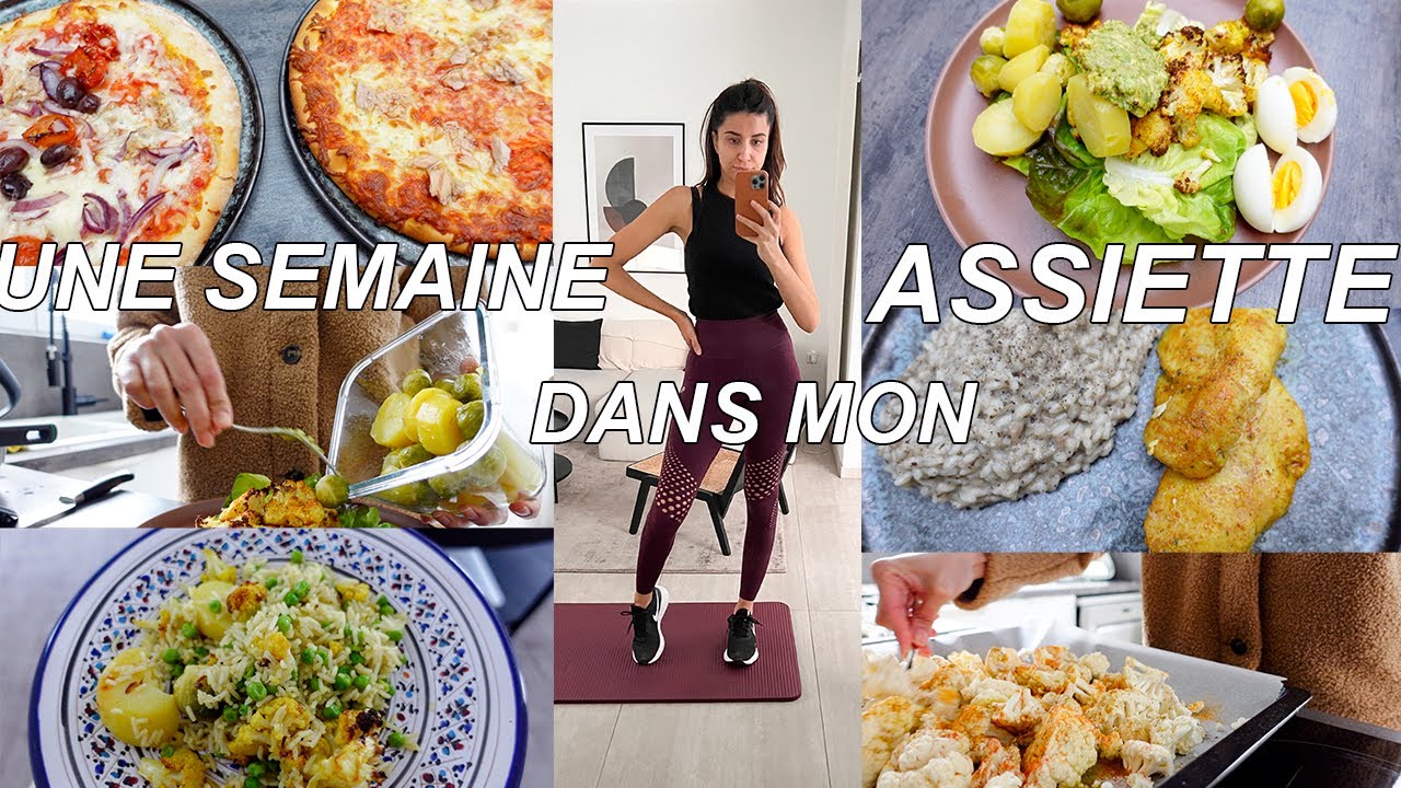 UNE SEMAINE DANS MON ASSIETTE | ALIMENTATION INTUITIVE, SAINE SANS PRIVATION | ROSEANDMUSC