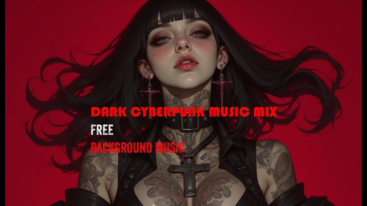 Dark Cyberpunk Music Mix / Aggressive Midtempo / Industrial Electronic Mix [Background Music]
