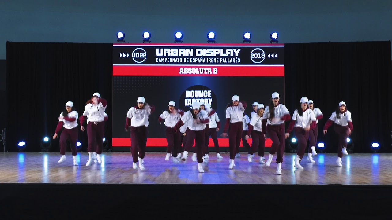BOUNCE FACTORY TEAM 2 :: 2ND ABSOLUTA B :: URBAN DISPLAY 22 - 2018